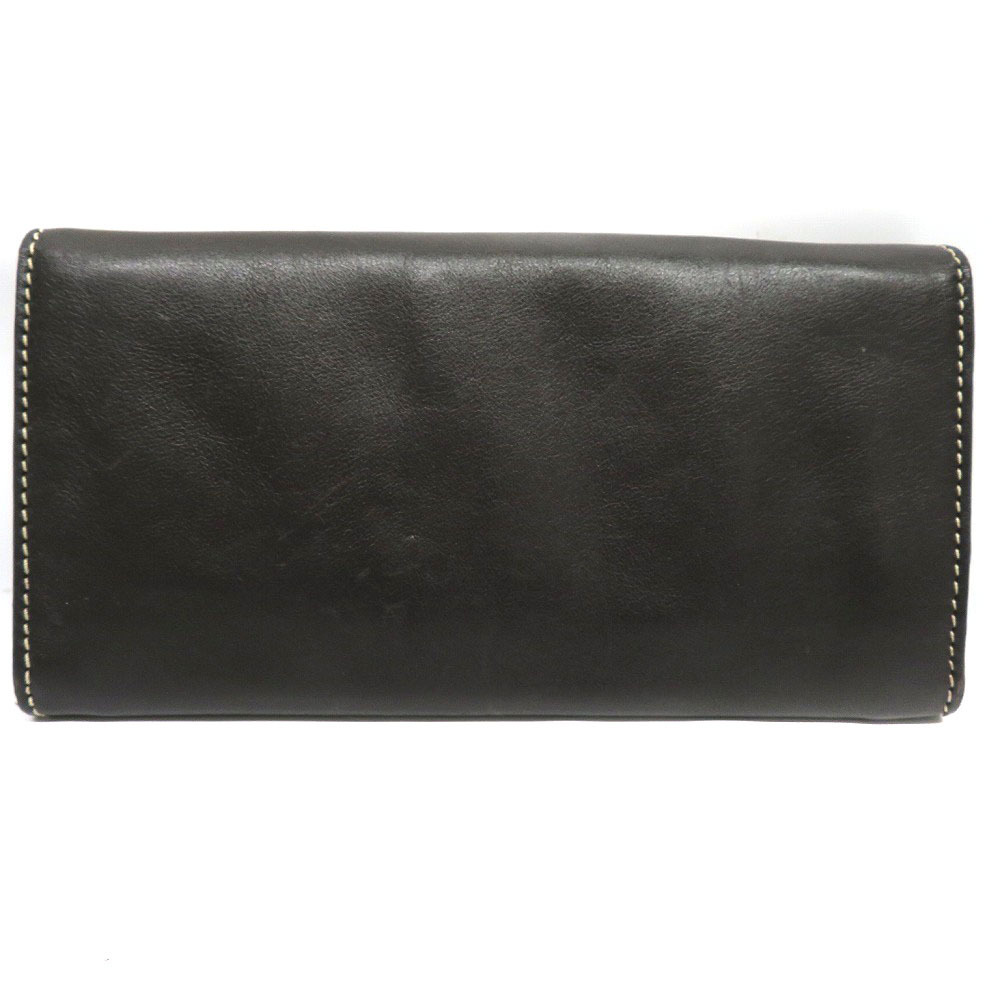 Celine Wallet Long Hook Brown Bifold